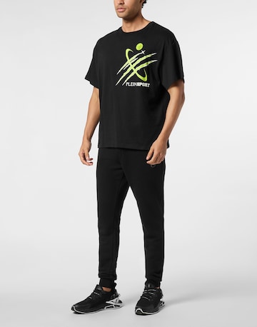 Plein Sport - Camiseta 'Scratch' en negro