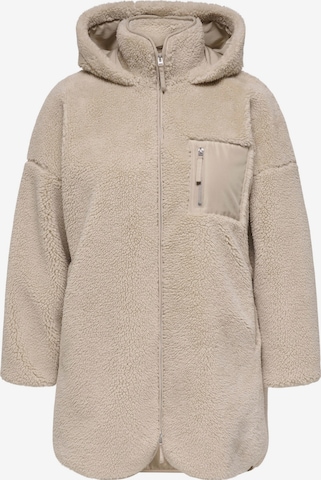 ONLY Carmakoma Between-Season Jacket 'SASCHA ' in Beige: front