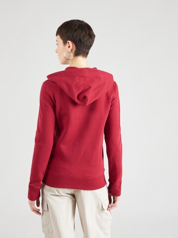 AÉROPOSTALE - Sudadera con cremallera en rojo