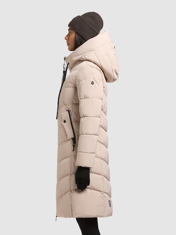 khujo Winter Coat ' Mikia4' in Beige