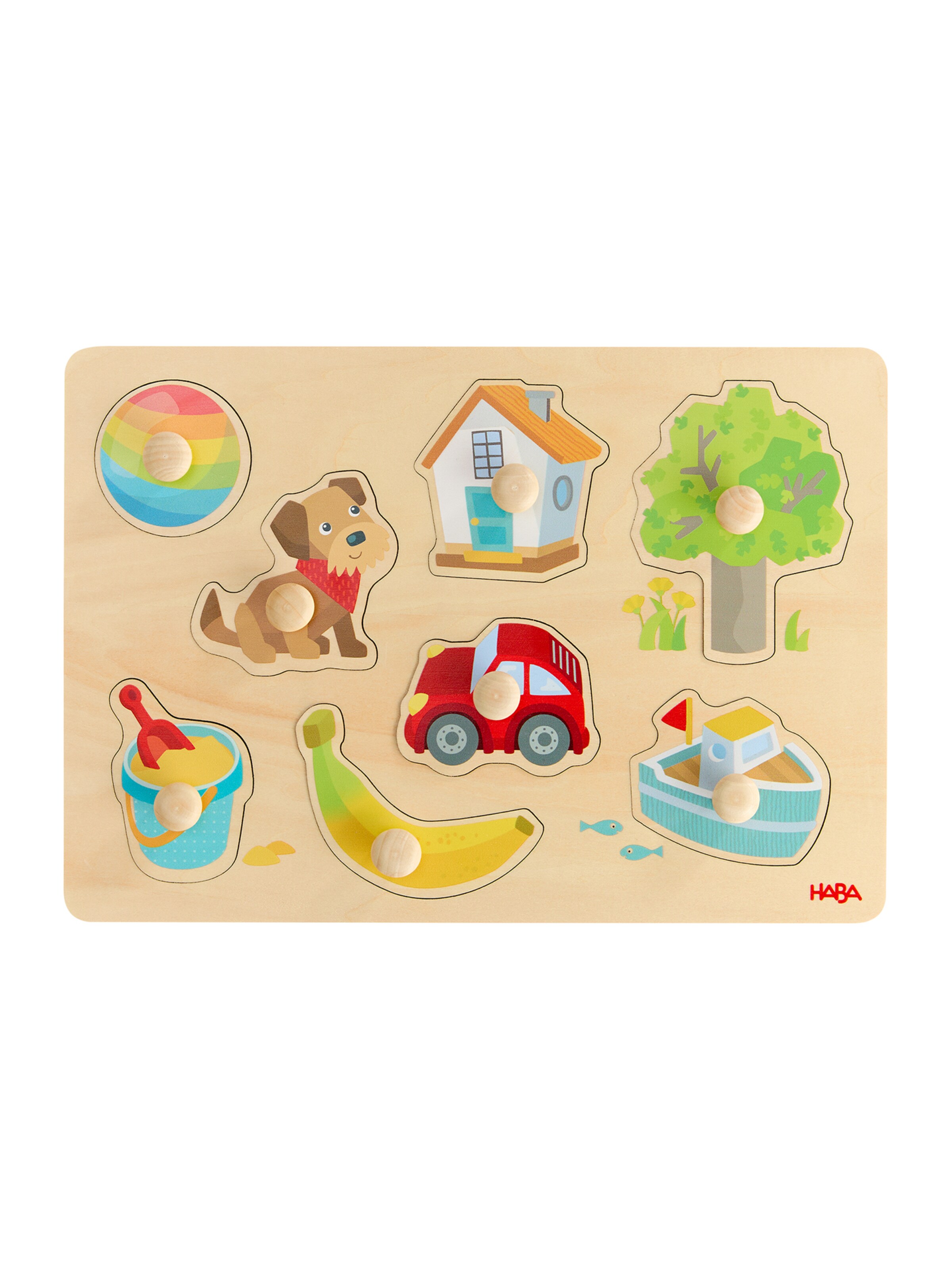HABA Spel ' Greifpuzzle ' in Gemengde kleuren