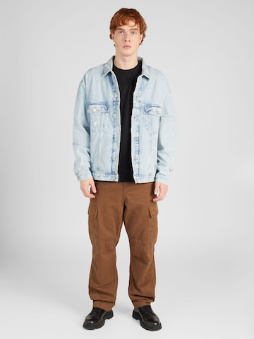 Tommy Jeans Prechodná bunda 'Aiden' - Modrá