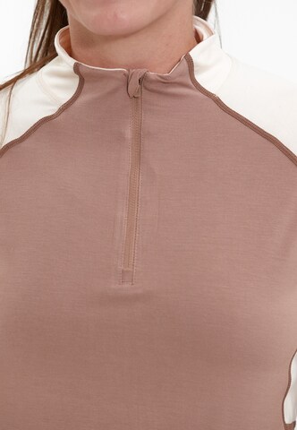 ENDURANCE Functioneel shirt 'Abbye' in Beige