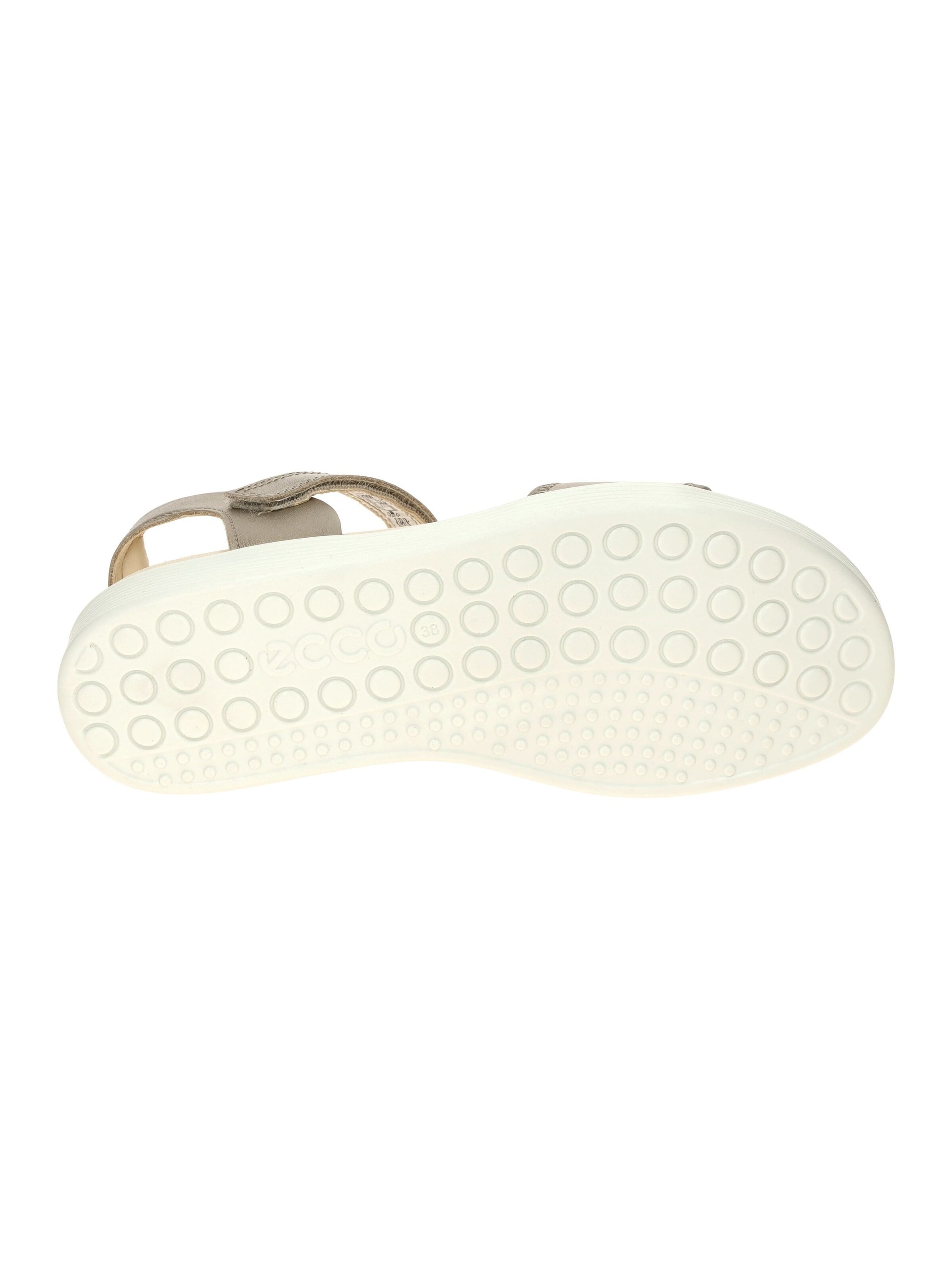Sandalo 'Ecco Soft Sandalen grau metallic Riemen 238823' di ECCO in grigio