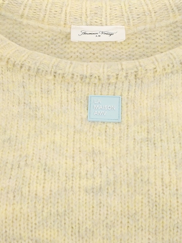 AMERICAN VINTAGE Pulover 'EAST' | rumena barva