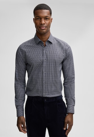 STRELLSON Slim fit Overhemd ' Stan ' in Blauw: voorkant