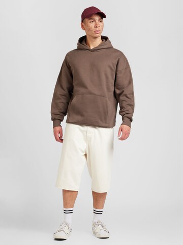 Only & Sons Slim fit Sweatshirt 'ONSDAN' in Brown