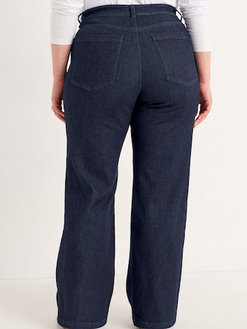 Cellbes of Sweden Wide leg Bandplooi jeans in Blauw