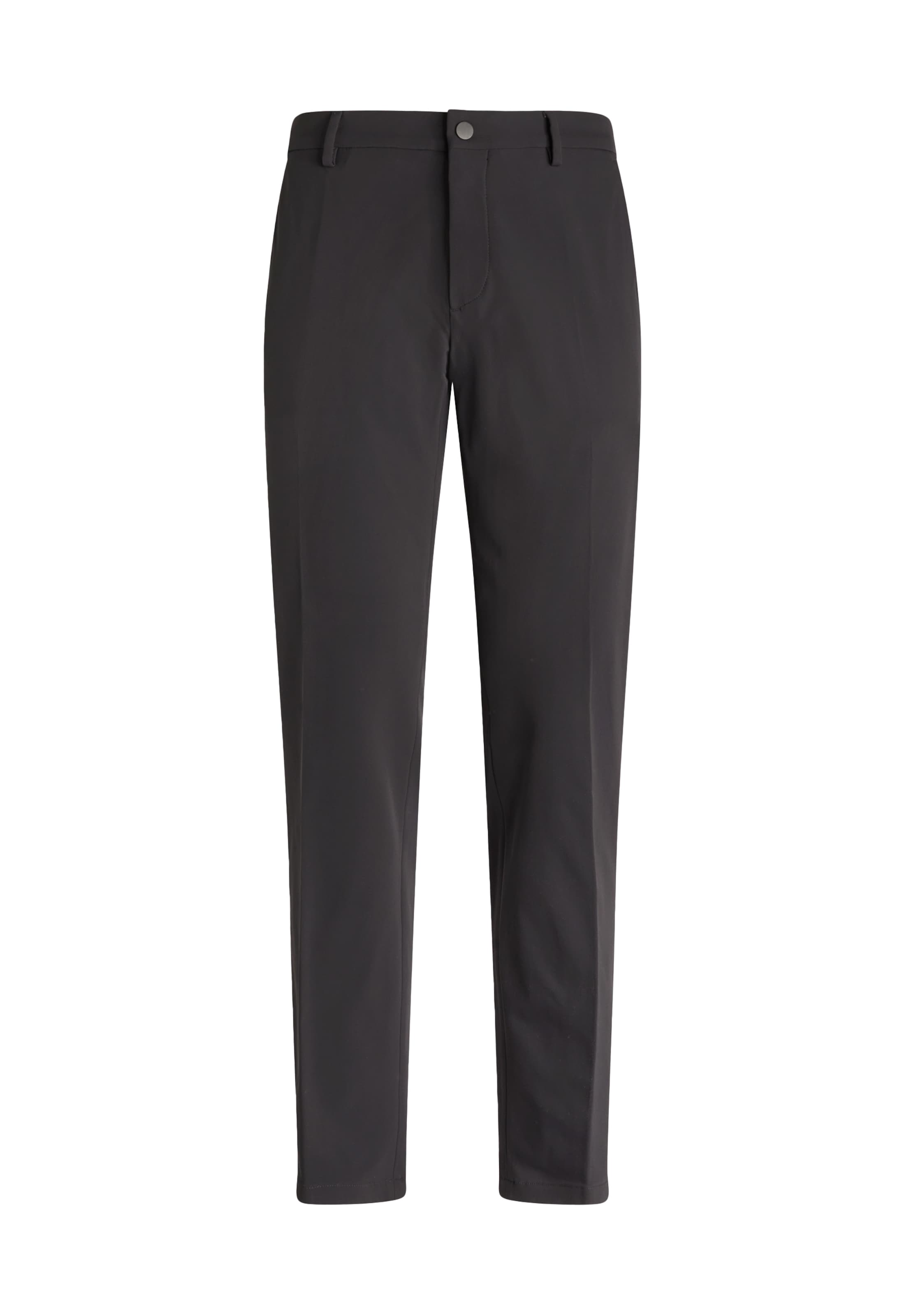 Coupe slim Pantalon chino Boggi Milano en gris : devant