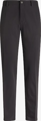Coupe slim Pantalon chino Boggi Milano en gris : devant