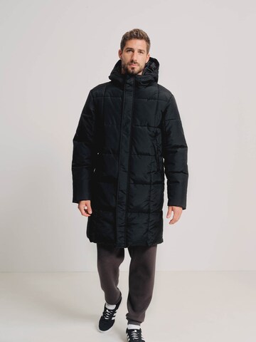 ABOUT YOU x Kevin Trapp Winter Coat 'Charlie' in Black