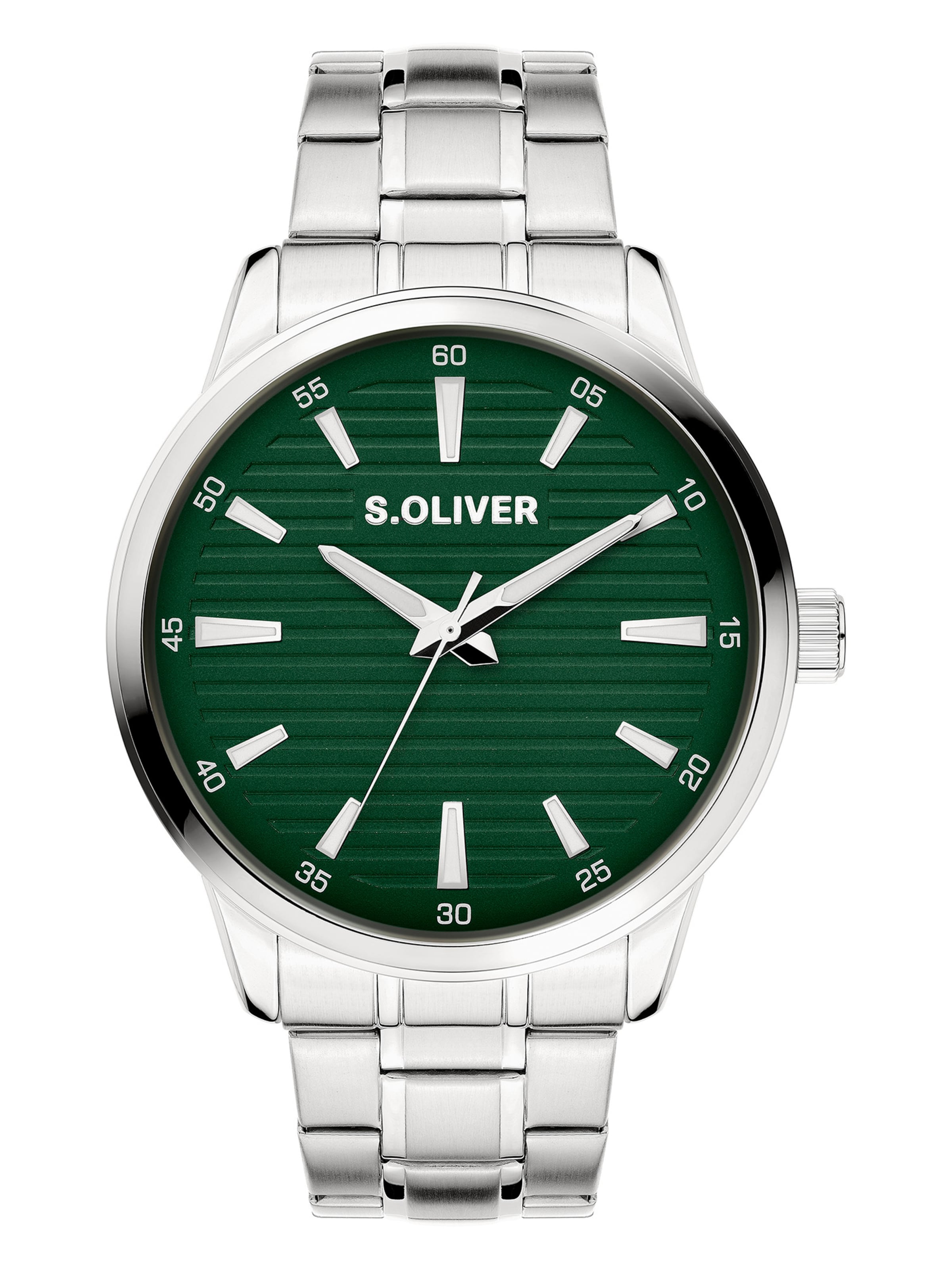 s.Oliver Analog Watch in Silver: front