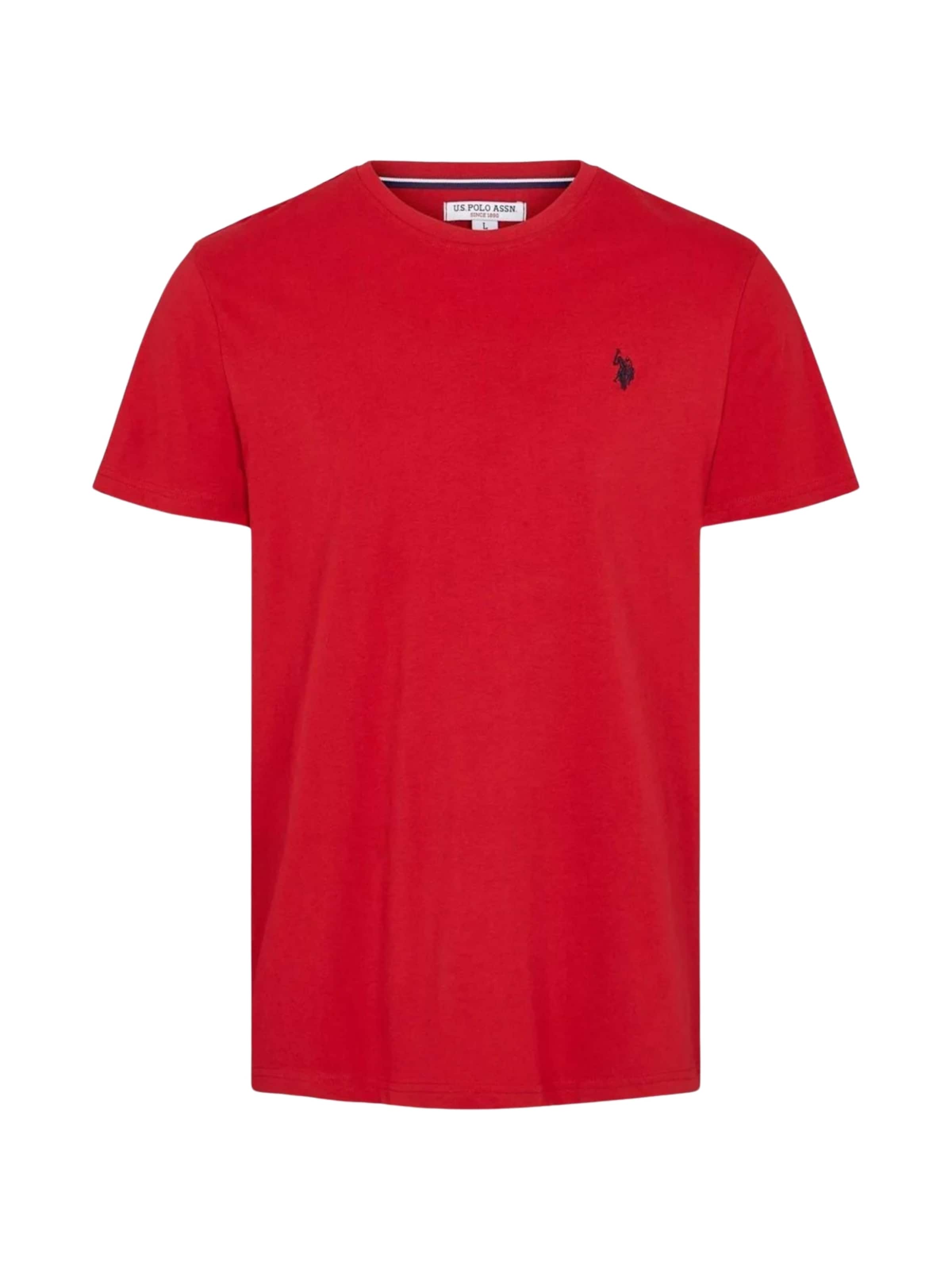 U.S. POLO ASSN. Regular Fit Skjorte 'Arjun' i rød: forside