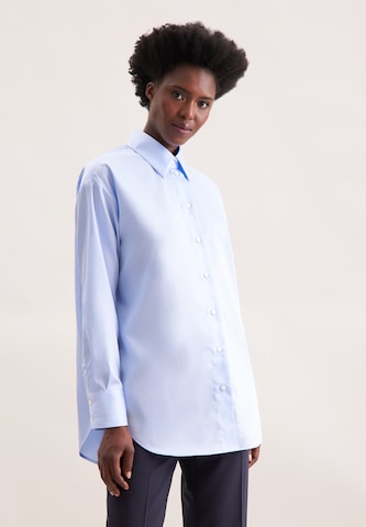 SEIDENSTICKER Blouse in Blue: front