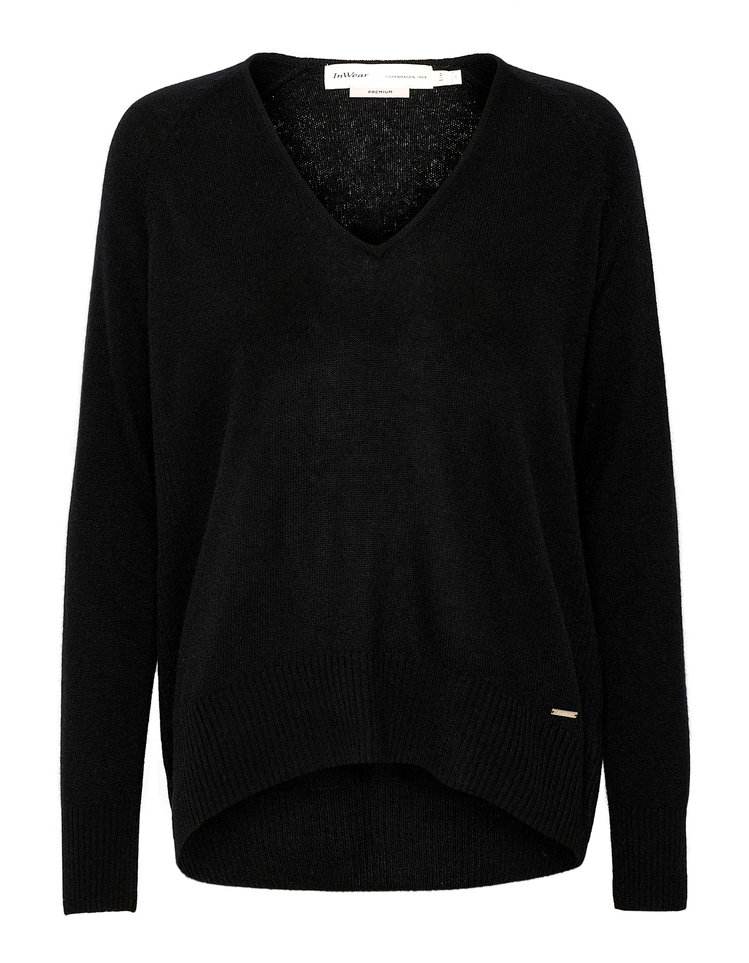 InWear Pullover ' Lukka' in Schwarz: Vorderseite