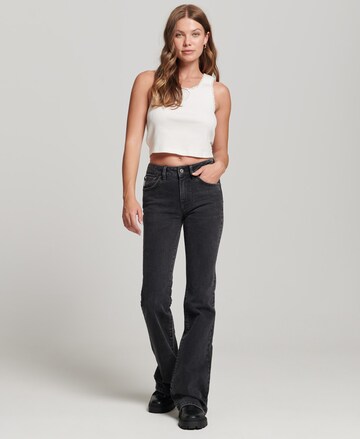 Superdry Flared Jeans in Zwart