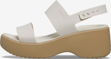 Crocs Sandaalit värissä valkoinen: etupuoli