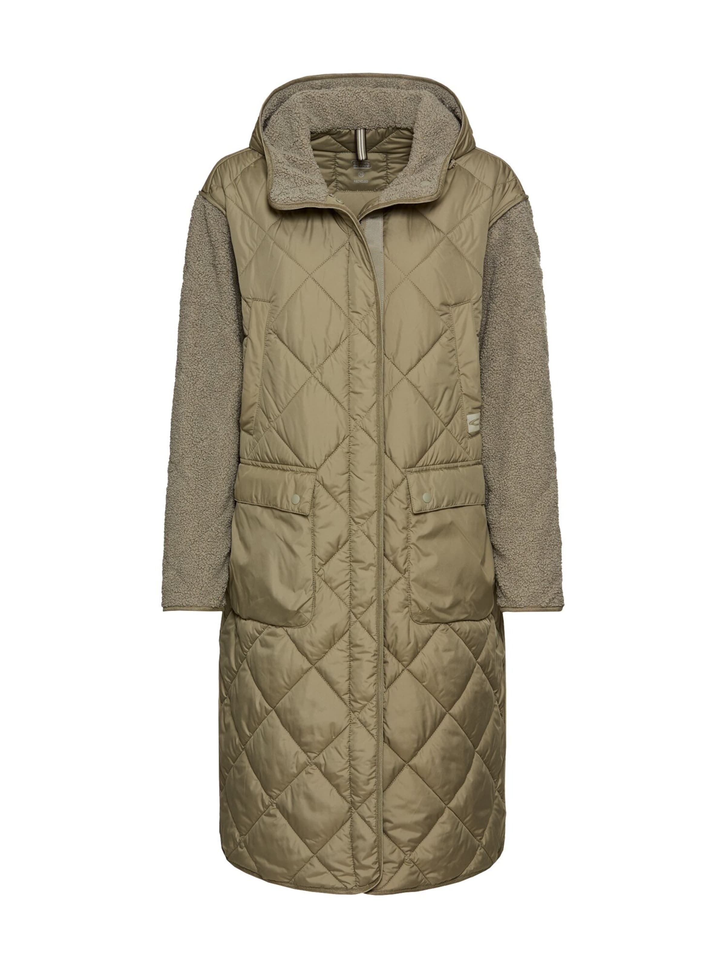 CAMEL ACTIVE Between-Seasons Coat in Green: front
