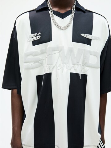 T-Shirt 'STWD' Pull&Bear en noir