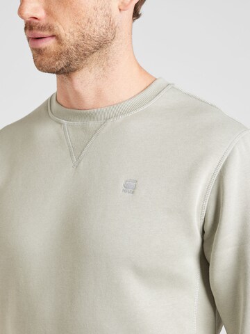 Sweat-shirt 'Premium Core' G-STAR en gris