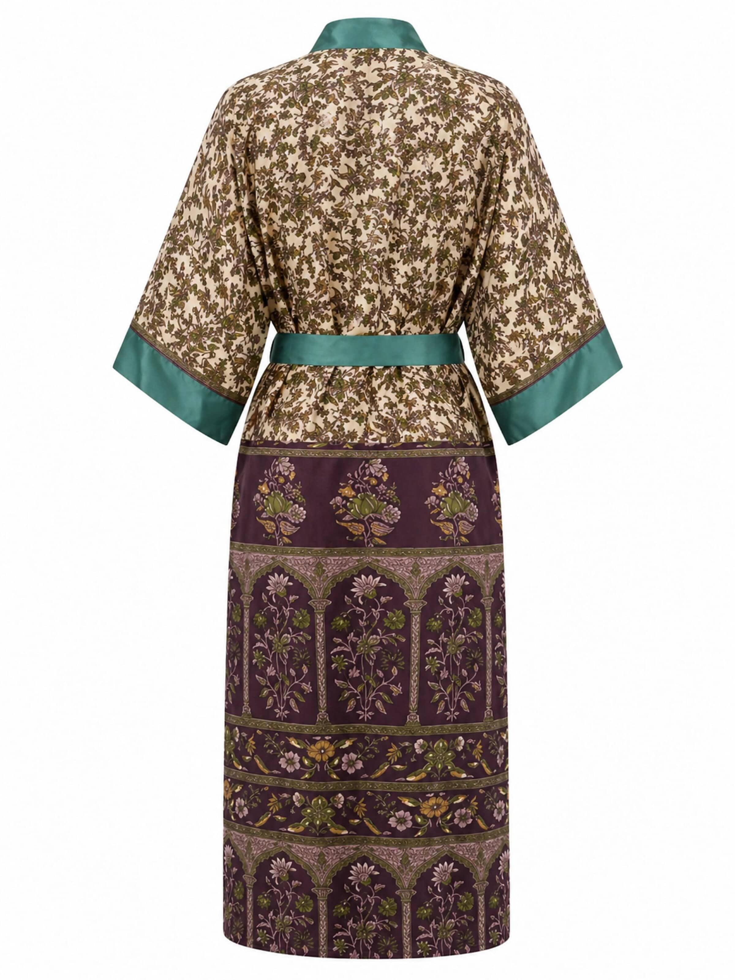 Shop Karey Kimono 'Sakura' in Brown