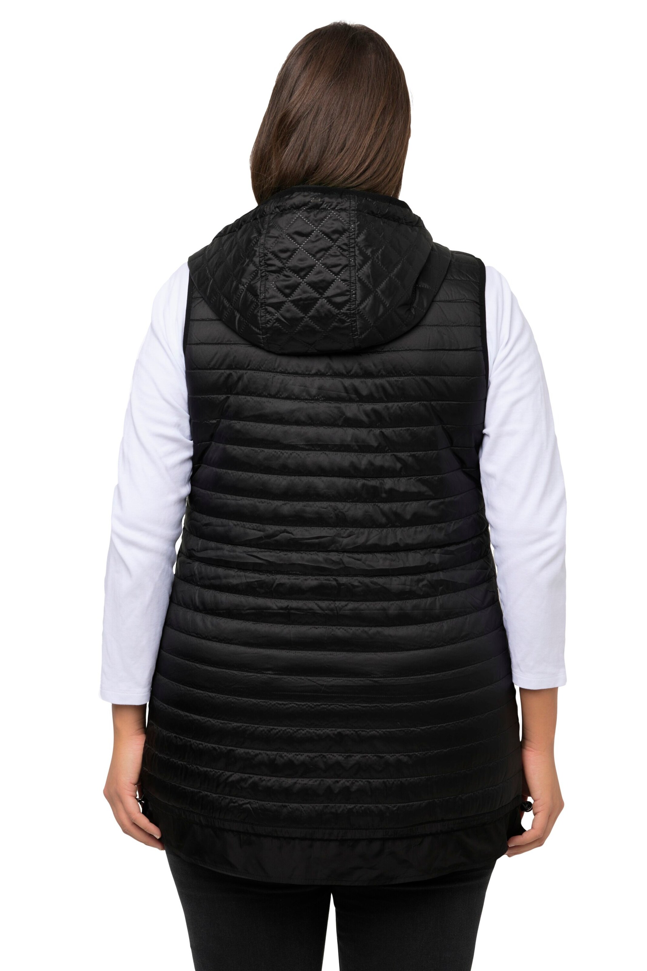 Ulla Popken Weste in Schwarz