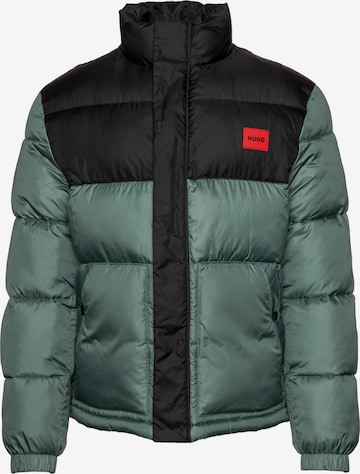 HUGO Red Between-Season Jacket 'Balto' in Green: front