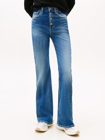 Tommy Jeans Flared Jeans 'SYLVIA' in Blue: front