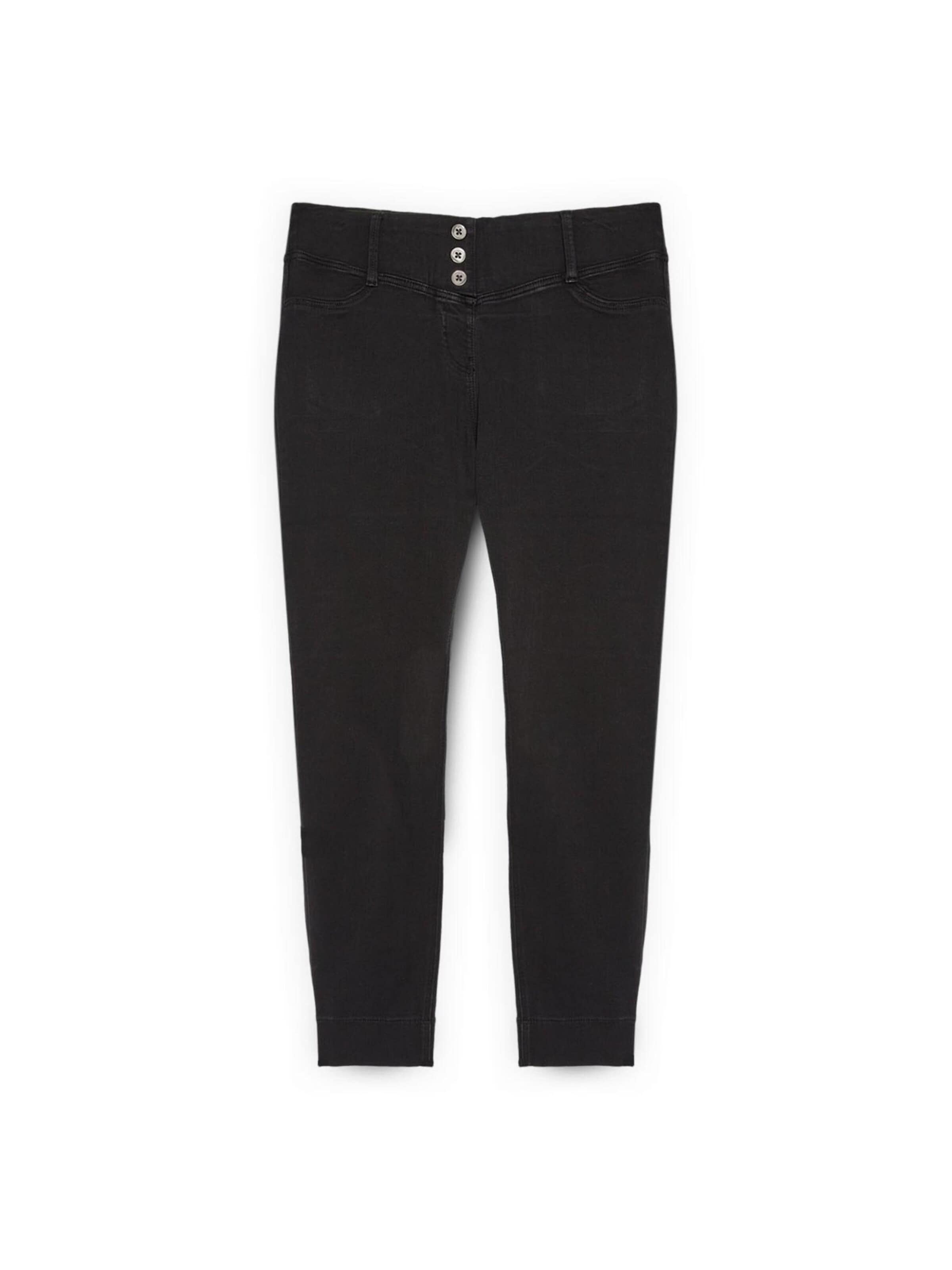Fiorella Rubino Skinny Jeans in Black: front