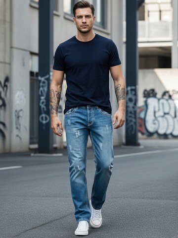 Rock Creek Regular Jeans 'Straight-Cut' in Blue