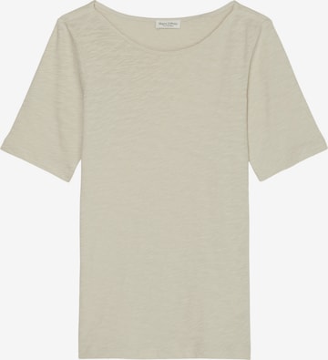 T-shirt Marc O'Polo en beige : devant