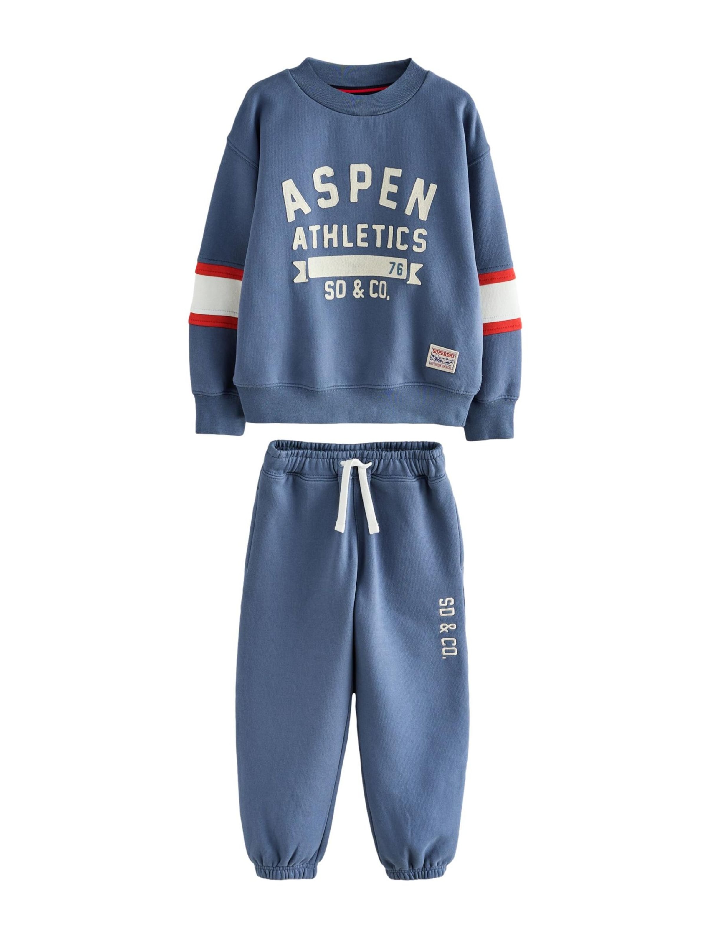 Superdry & Co - Ropa para correr en azul: frente