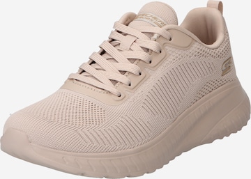 SKECHERS Låg sneaker i beige: framsida