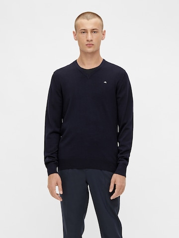 J.Lindeberg Sweater in Blue: front