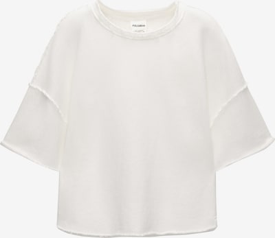 Pull&Bear Sweatshirt i off-white, Produktvy