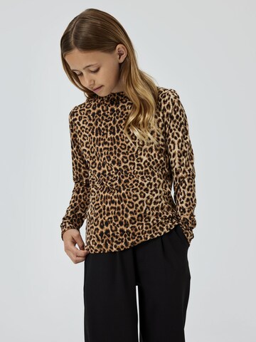 Camicia da donna di NAME IT in marrone: frontale