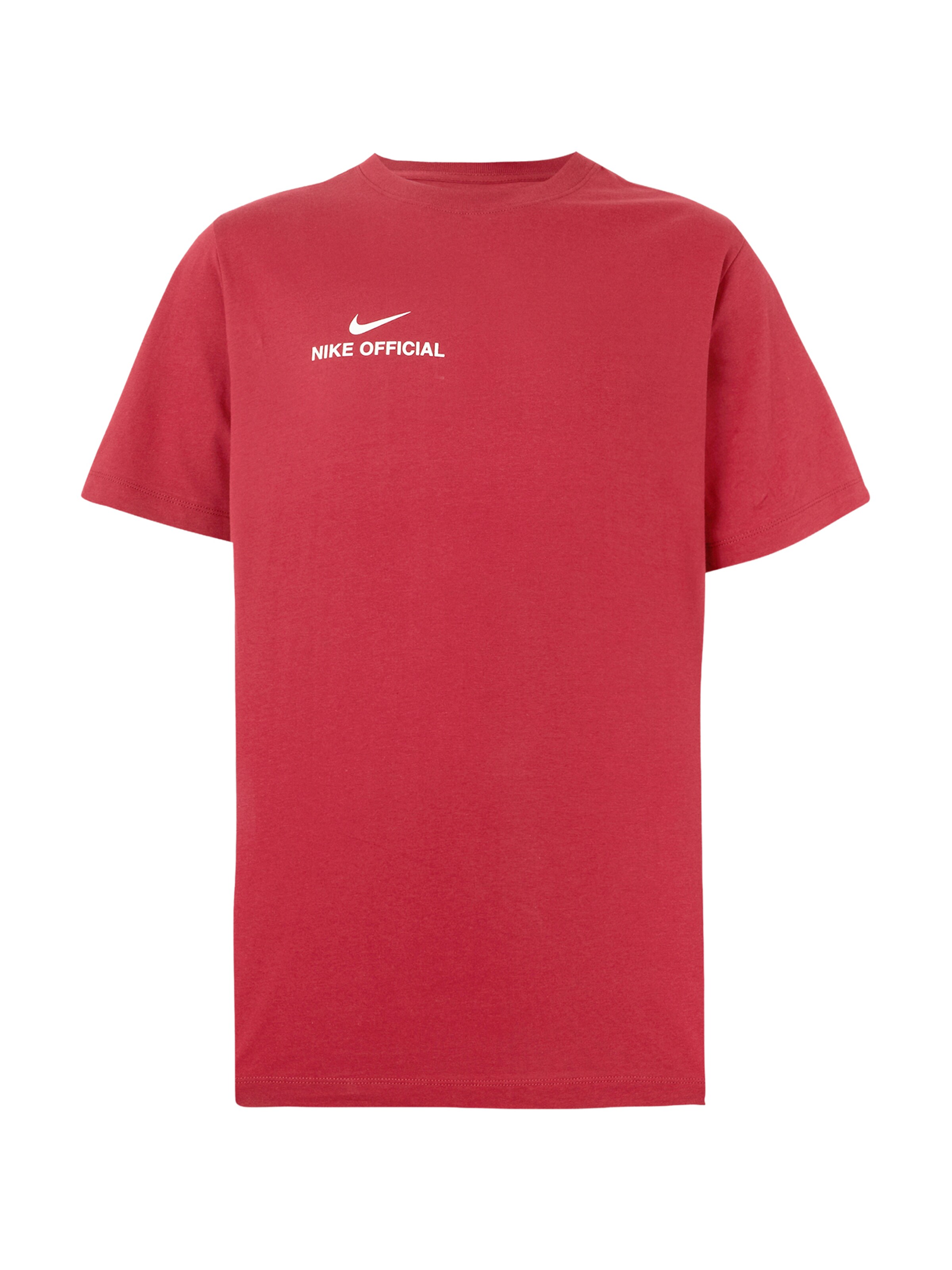 Nike Sportswear - Camiseta 'OFFICIAL' en rojo: frente
