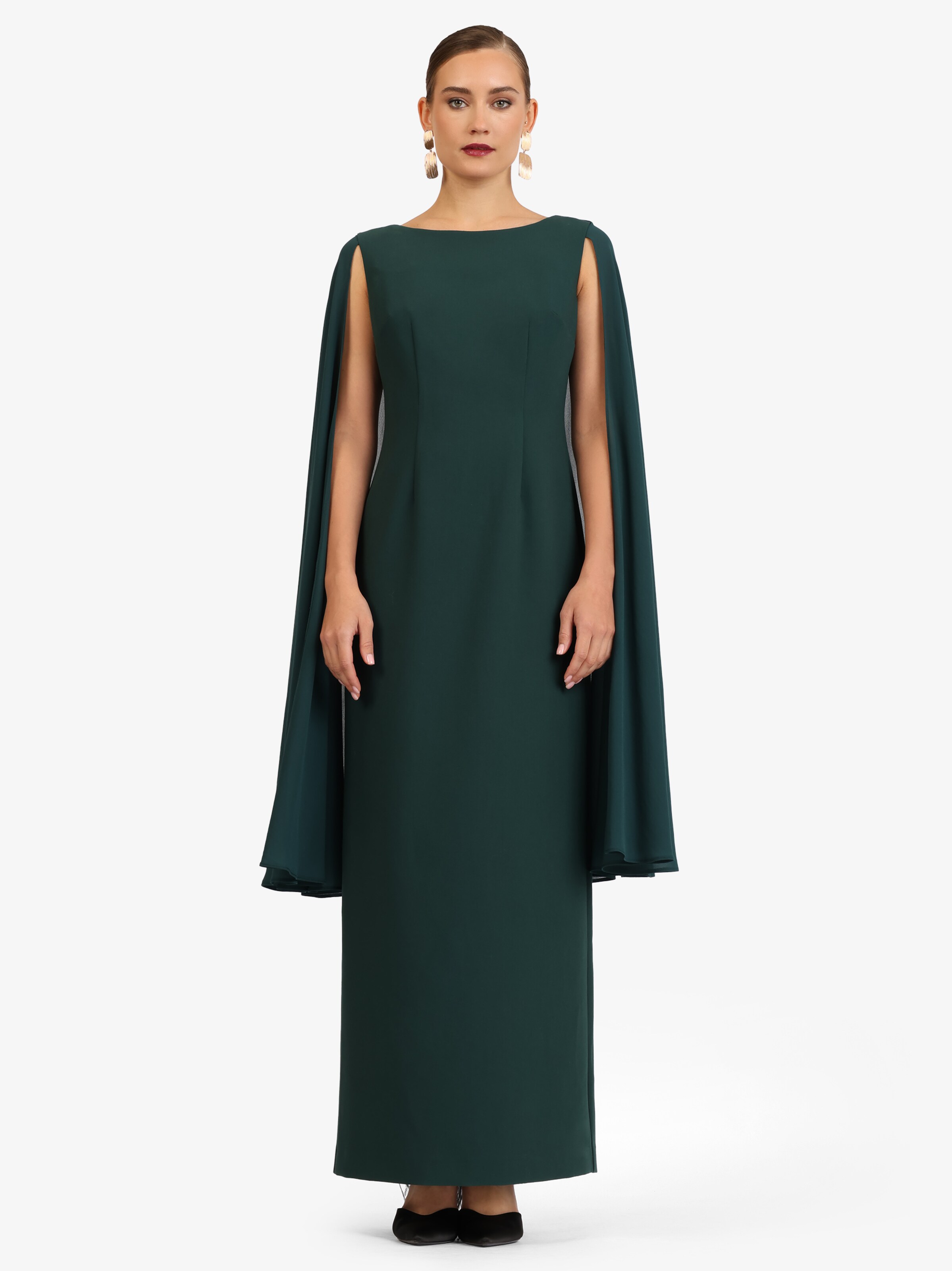 Kraimod Evening Dress in Green: front