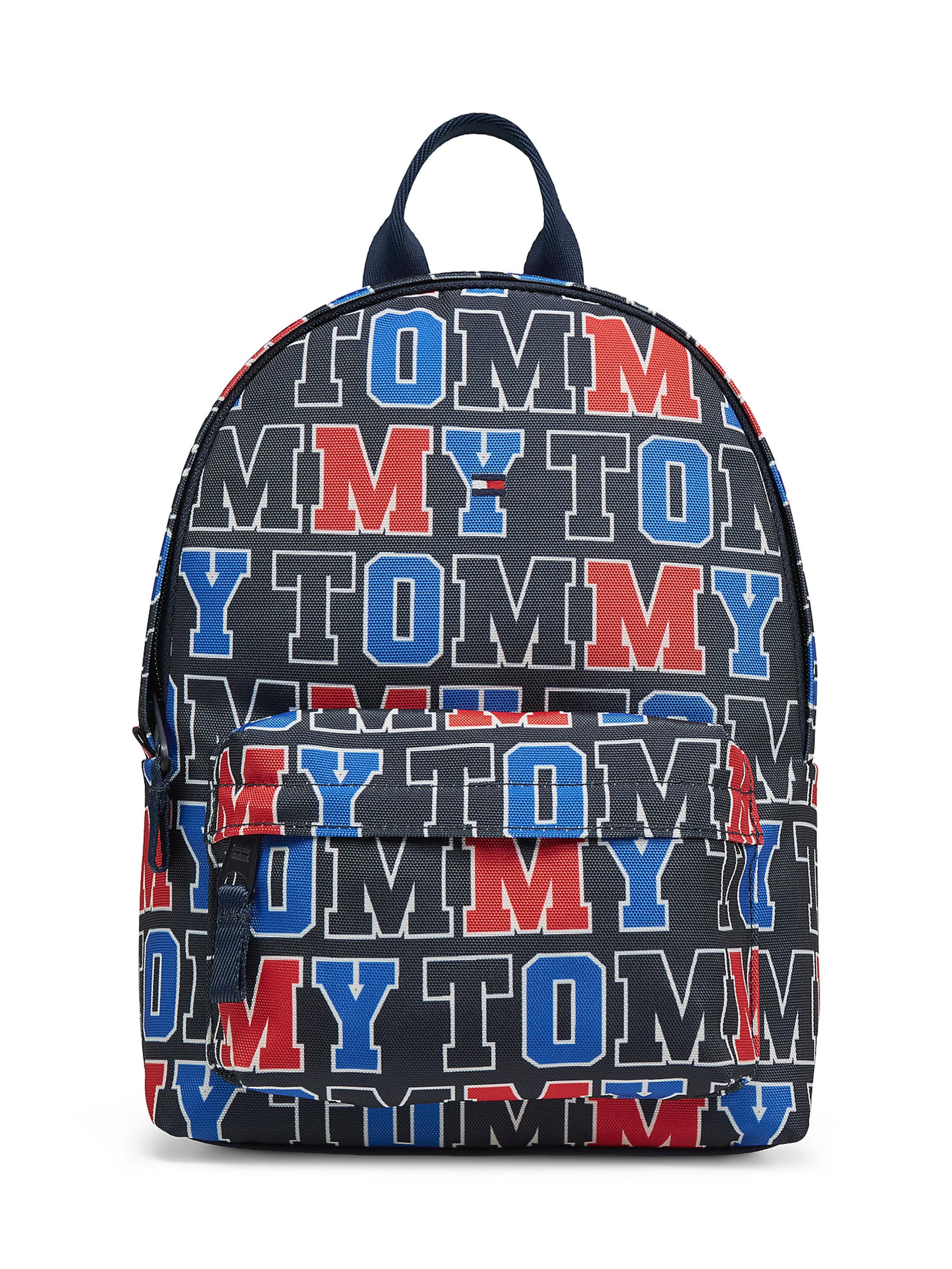 TOMMY HILFIGER Rugzak in Blauw: voorkant