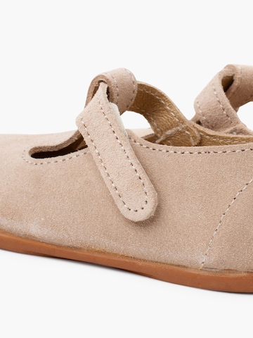 Pisamonas - Zapatos primeros pasos en beige