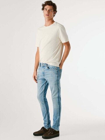 Pepe Jeans - Skinny Calças de ganga 'Finsbury' em azul