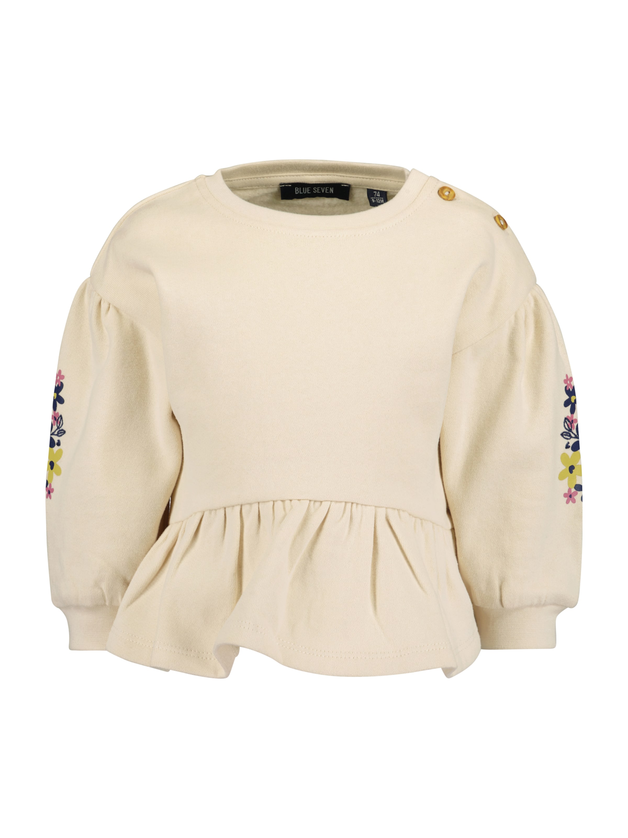 BLUE SEVEN Mikina – šedá: přední strana