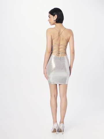NLY by Nelly Cocktail dress in Silver