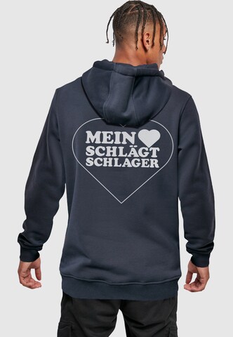 Merchcode Sweatshirt in Blau: Vorderseite