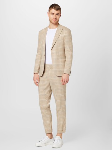 BURTON MENSWEAR LONDON Regular fit Colbert in Beige