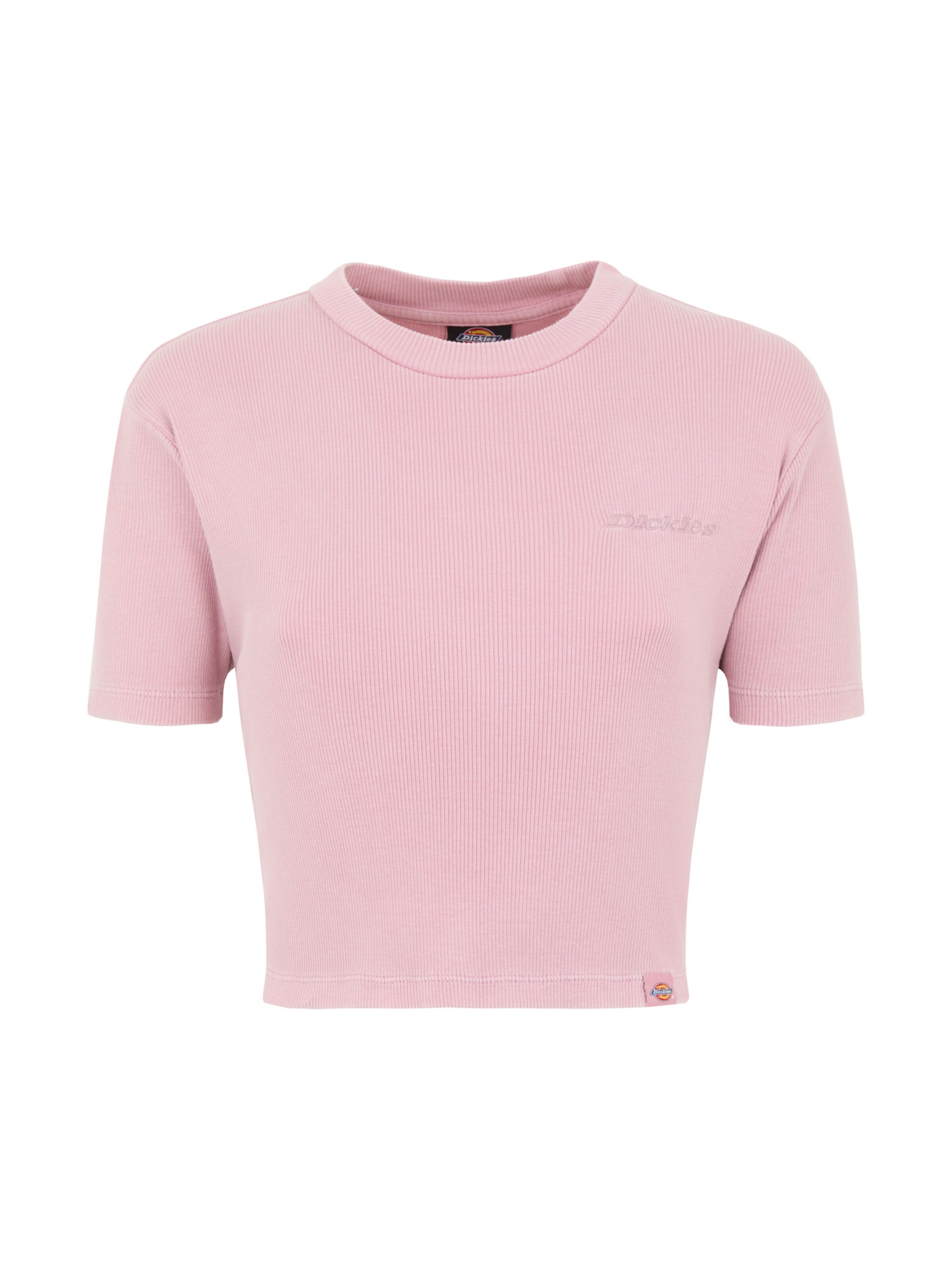 DICKIES Тениска 'PLENTYWOOD' в розово: отпред