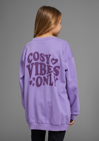Kidsworld Sweatshirt in Lila