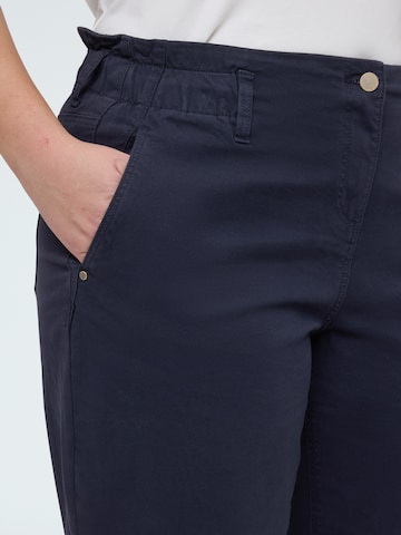 Regular Pantalon Fiorella Rubino en bleu