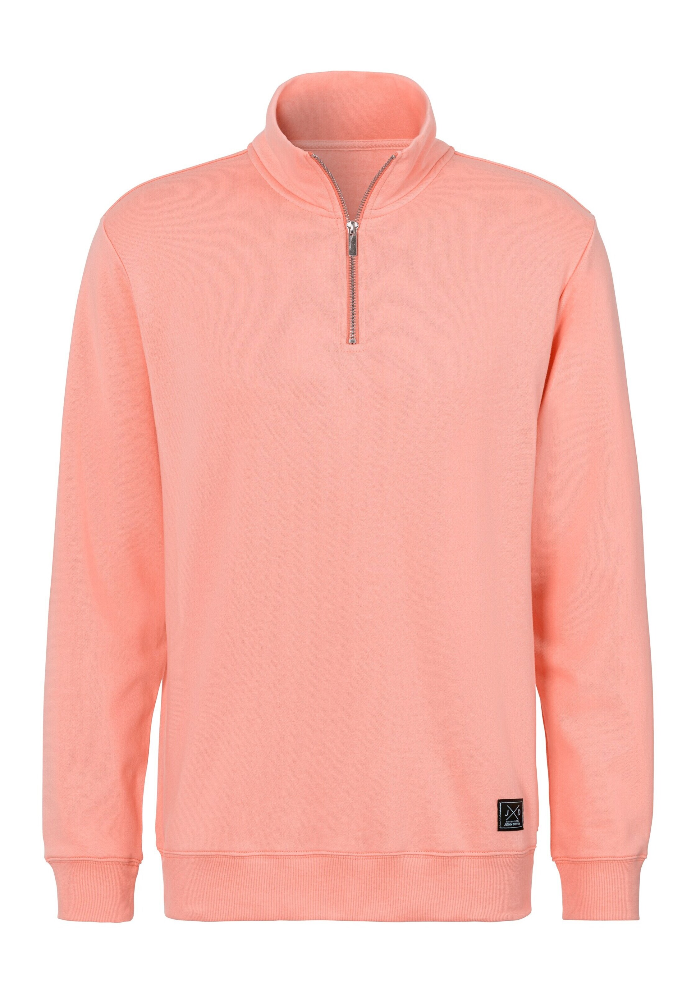 JOHN DEVIN Sweatshirt in Orange: front