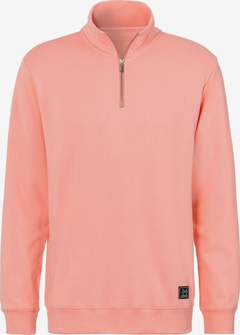 JOHN DEVIN Sweatshirt in Orange: front